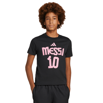 Playera adidas Futbol Messi Name and Number Graphic Infantil Unisex JM3553