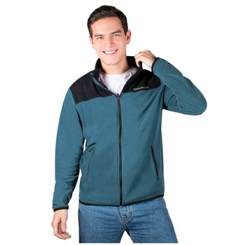 Suéter Greenlander Cuello Alto Black/Mallard Blue FCE7593 Hombre