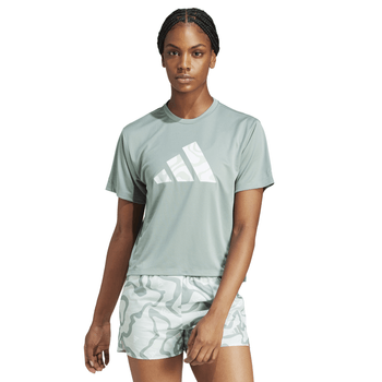 Playera adidas Correr Run It Brand Love Mujer JD2350