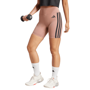 Short adidas Entrenamiento Optime 3 Stripes Biker Mujer JN5697