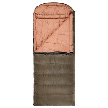 Bolsa de Dormir Cierre Izquierdo Campismo Teton Celsius XL VRD -18C 115L