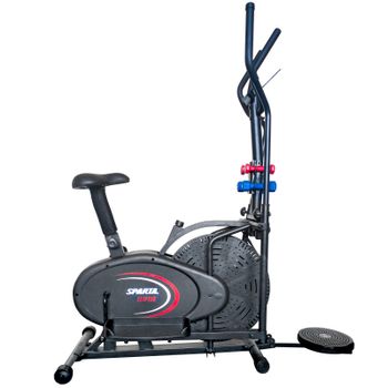 Bicicleta Elíptica Sparta Entrenamiento con Marncuernas y Twister APUSPA0006