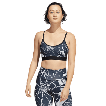 Sujetador Deportivo adidas Flower Estampado Mujer HA0066