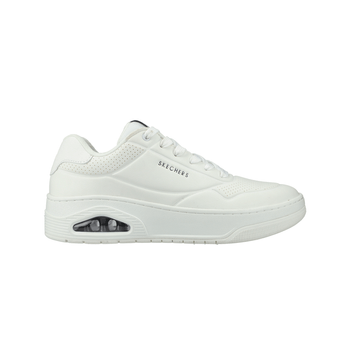 Tenis Skechers Casual Street Uno Court Hombre 183145WHT