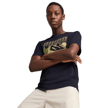 Playera Puma Casual Graphics Mountain Hombre 684828 16