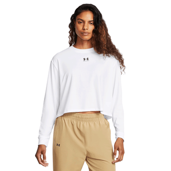 Sudadera Under Armour Entrenamiento Rival Boxy Mujer 1389282-100