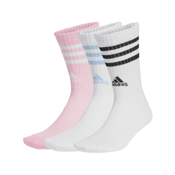 Calceta adidas Entrenamiento Cushioned 3 Stripes 3 Pack Unisex JG5853