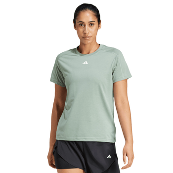 Playera adidas Essentials Train AEROREADY Minimal Branding Mujer JC9531