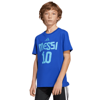 Playera adidas Futbol Messi Name and Number Graphic Niño JJ1417