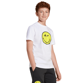 Playera adidas Casual x Smileyworld Graphics Infantil Unisex JJ3071
