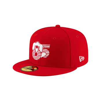 Gorra New Era LMB 59FIFTY Diablos Rojos del México 2025 Visita Hombre 60674134