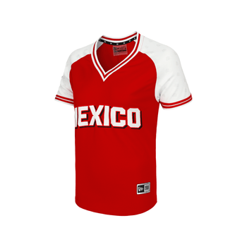 Jersey New Era LMB Diablos Rojos del México Visita 2025 Niño 14541810