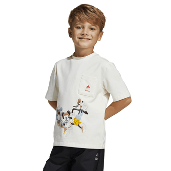 Playera adidas Casual x Disney Mickey Mouse Niño JF3642