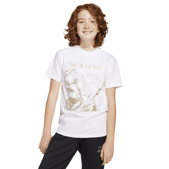 Playera adidas Casual x Star Wars The Mandalorian Infantil Unisex JF3637