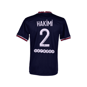 Jersey Autografiado por Achraf Hakimi del PSG Unisex