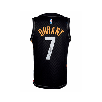 Jersey Autografiado por Kevin Durant de los Nets de Brooklyn Unisex
