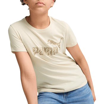 Playera Puma Casual Essentials+ ANIMAL Niña 681761 87
