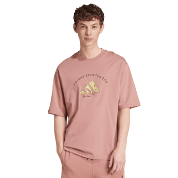 Playera adidas Casual Codes Doodle Scooter Hombre JJ3969