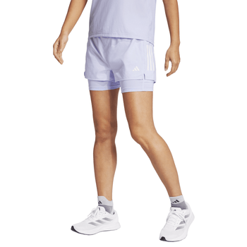 Short adidas Correr Own the Run CLIMACOOL 2 en 1 Mujer JM7642