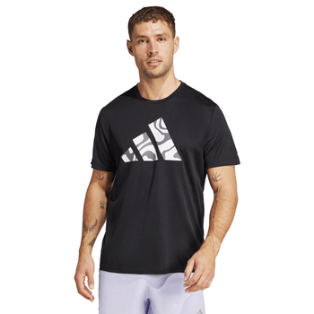 Playera adidas Correr Run It Brand Love Hombre JD2332