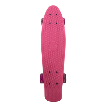 Patineta Llantas Led Iron Roller Skate Penny Básica Ros Mujer