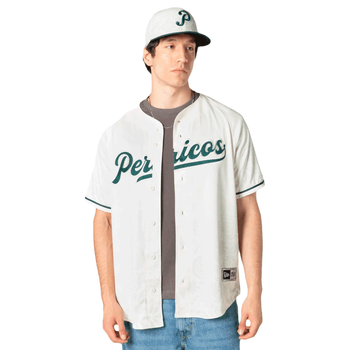 Jersey New Era LMB Pericos de Puebla Local 100 Aniversario Hombre 14541941