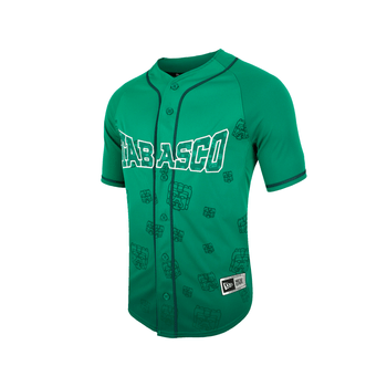 Jersey New Era LMB Olmecas de Tabasco Visita 100 Aniversario Hombre 14541950