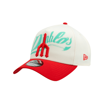 Gorra New Era LMB 9FORTY Diablos Rojos del México Wordmark Fangear Hombre 60747189