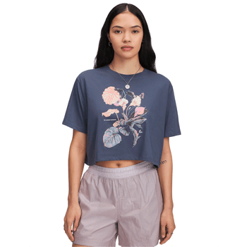 Playera Under Armour Entrenamiento Project Rock Heavyweight Floral Mujer 1389750-044