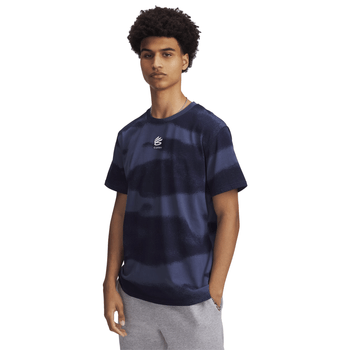 Playera Under Armour Basquetbol Curry Logo Hombre 1387107-044