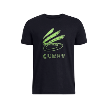 Playera Under Armour Basquetbol Curry Logo Niño 1387102-001