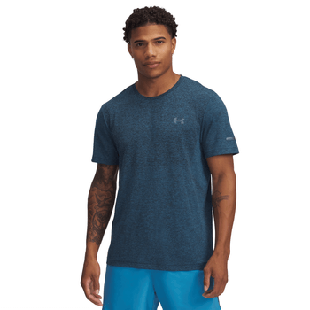 Playera Under Armour Correr Seamless Stride Hombre 1375692-452
