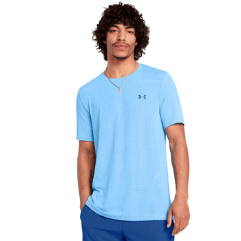 Playera Under Armour Entrenamiento Seamless Grid Hombre 1376921-466