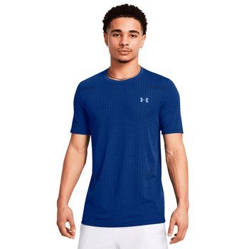 Playera Under Armour Entrenamiento Seamless Grid Hombre 1376921-432