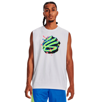 Tank Under Armour Basquetbol Curry Hombre 1377307-100