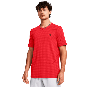Playera Under Armour Entrenamiento Seamless Grid Hombre 1376921-814