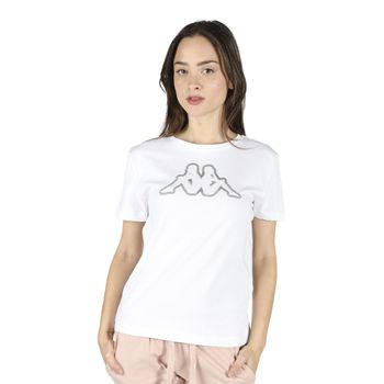 Playera Kappa Fitness Logo Fanfa BL Mujer