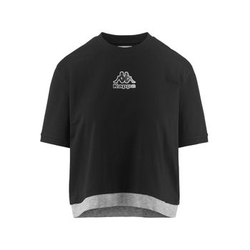 Playera Kappa Fitness Logo Flussa NG Mujer
