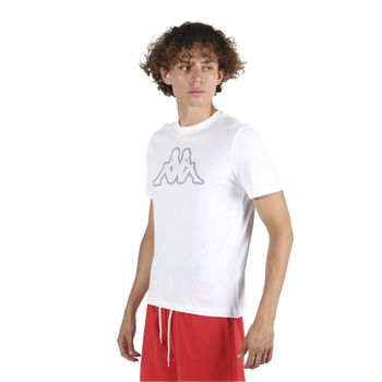 Playera Kappa Fitness Logo Felando BL Hombre
