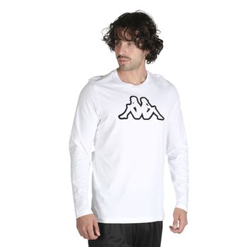 Playera Kappa Fitness Logo Zabiar BL Hombre