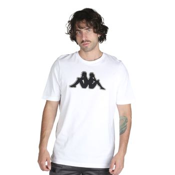 Playera Estampada Kappa Fitness Logo Airi BL Hombre