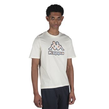 Playera Kappa Fitness Logo Full BL Hombre