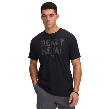 Playera Under Armour Entrenamiento Project Rock Metal Hombre 1389983-001
