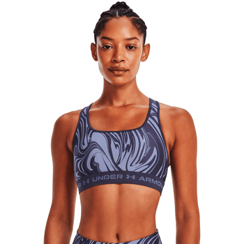 Sujetador Deportivo Under Armour Mid Crossback Print Mujer 1361042-558
