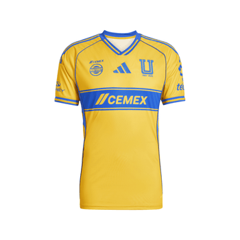Jersey adidas Futbol Tigres Local Fan 25/26 Hombre JJ2218