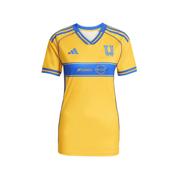 Jersey adidas Futbol Tigres Local Fan 25/26 Mujer JJ2209