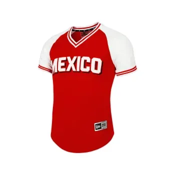 Jersey New Era LMB Diablos Rojos del México Visita 2025 Hombre 14541956