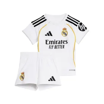 Uniforme adidas Futbol Real Madrid Local 25/26 Bebé JN8876