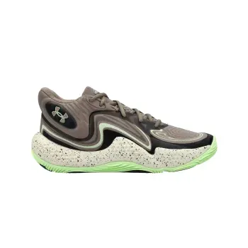 Tenis Under Armour Basquetbol Spawn 6 Mid Camo Hombre 3028338-200