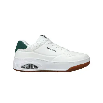 Tenis Skechers Casual Uno Court Hombre 183145WGRN